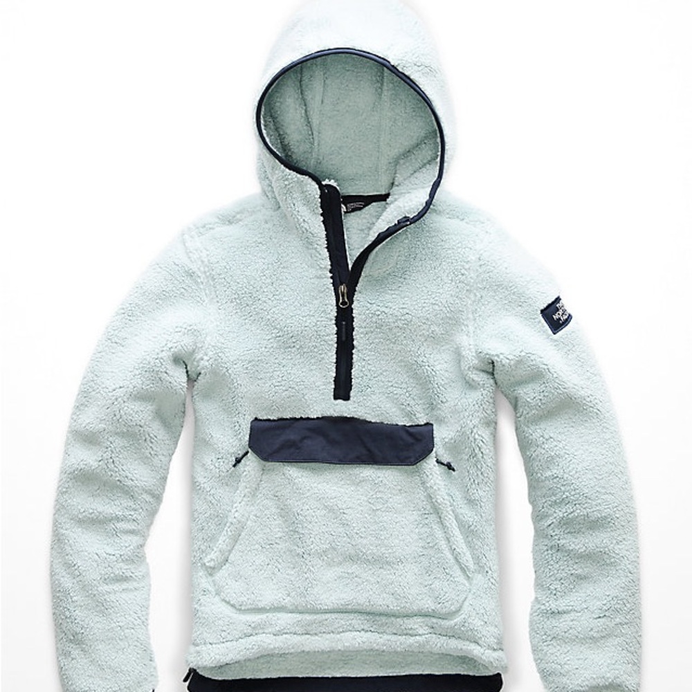 The North Face Cozy Light Blue Fleece Hoodie